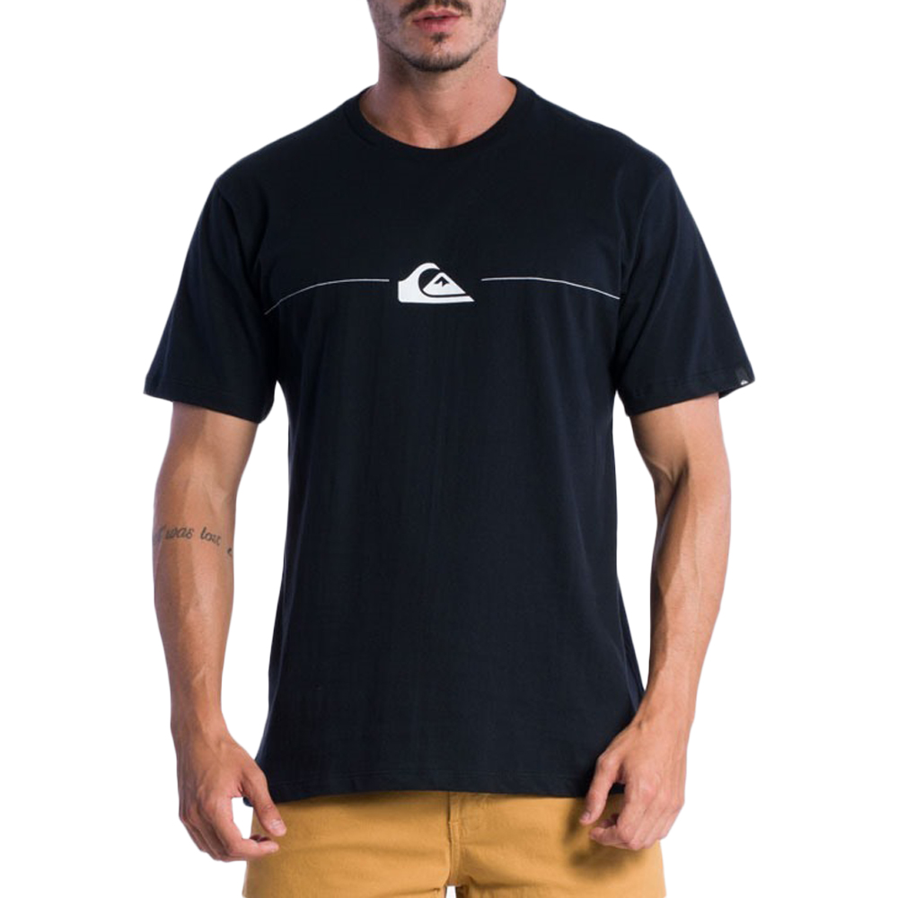 Camiseta Quiksilver New Lines SM24 Masculina Preto - Radical Place