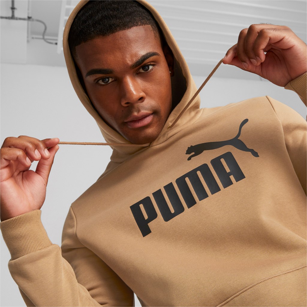 Moletom Puma Canguru Ess Big Logo Masculino Toasted - Radical