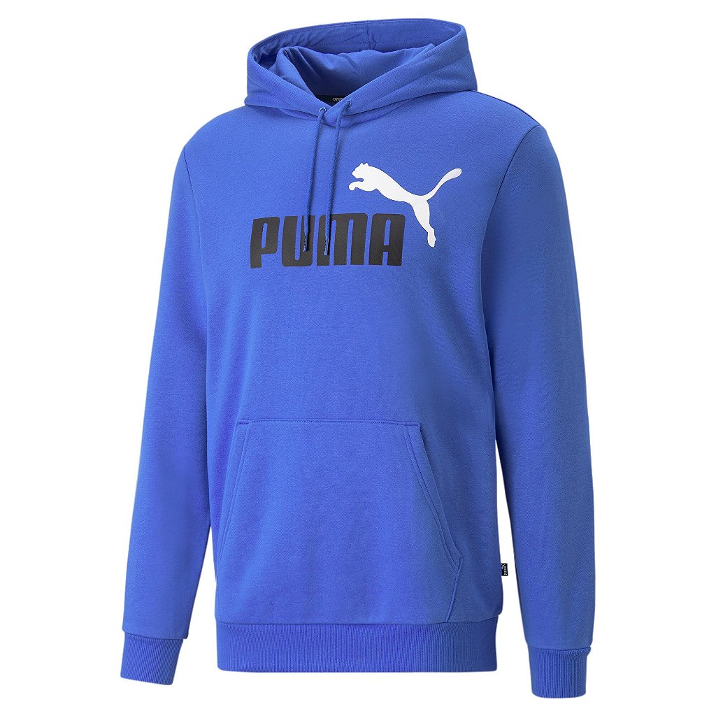 Moletom Puma Canguru Ess 2 Col Big Logo Royal Sapphire - Radical