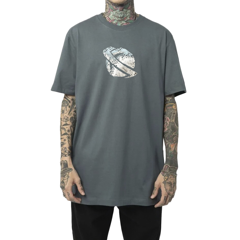 Camiseta Lost Soap Saturn SM24 Masculina Verde Ardosia - Radical