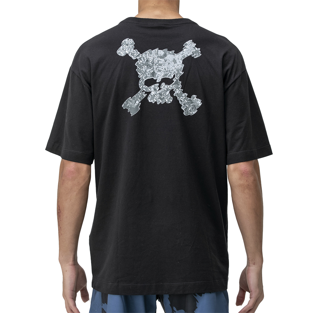 トップス oakley skull zip design tee Camiseta Oakley Skull Medusa
