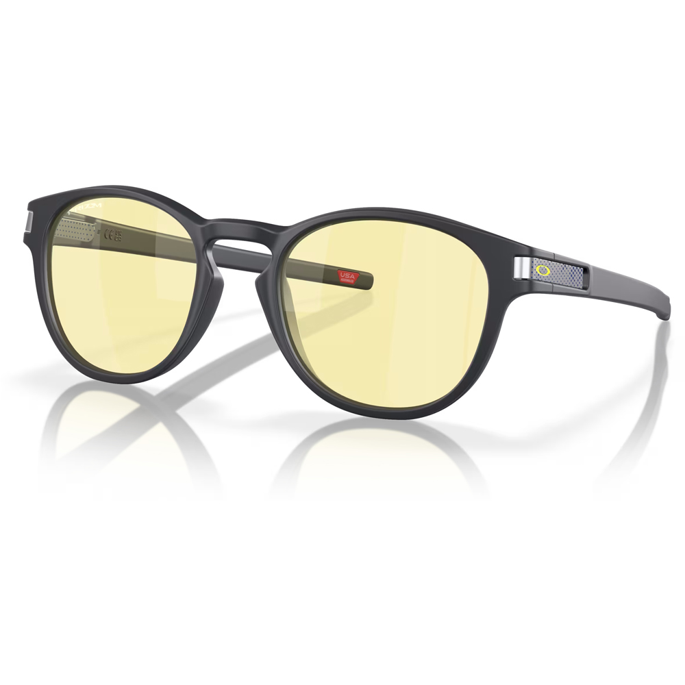 ジダン　Oakley LATCH Óculos de Sol Oakley Latch Matte Carbon Lentes Prizm Gaming