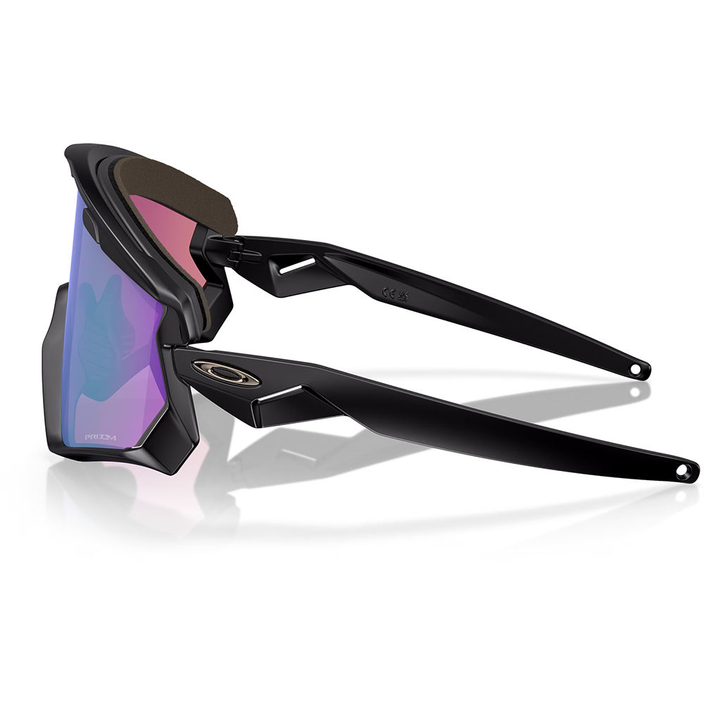 cryptic winds blackl ブラックメタル Óculos de Sol Oakley Wind Jacket 20 Matte Black 2845 - Radical