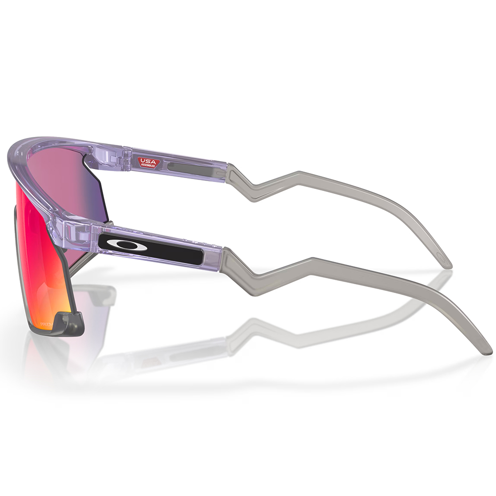 Óculos de Sol Oakley BXTR Translucent Lilac Prizm Road - Radical