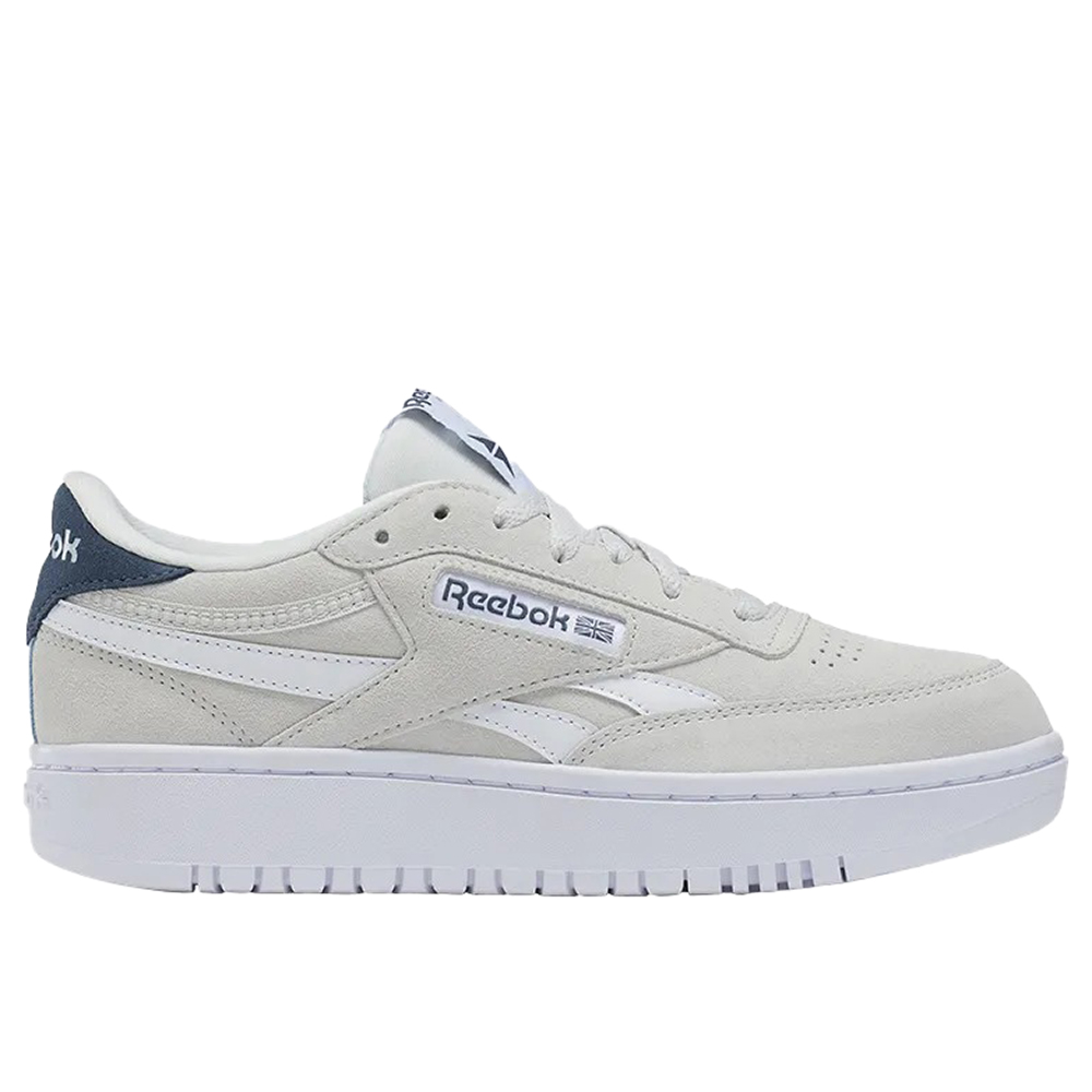 Tênis Reebok Club C Double Revenge Feminino BegeAzul - Radical