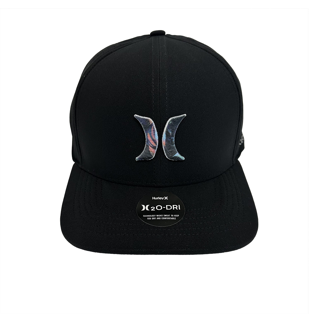 Boné Hurley Aba Curva West Imp WT24 Preto - Radical Place