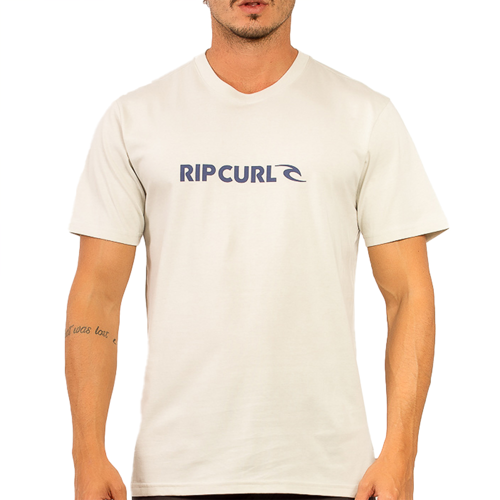 トップス everyone 2025 Relux fit shirt Camiseta Rip Curl New Icon WT24 Masculina Mint - Radical Place
