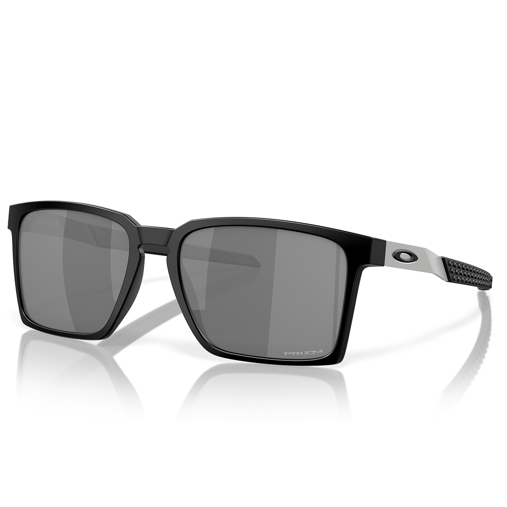 ODIUM blackl ブラックメタル Óculos de Sol Oakley Exchange Sun Satin Black Prizm Black