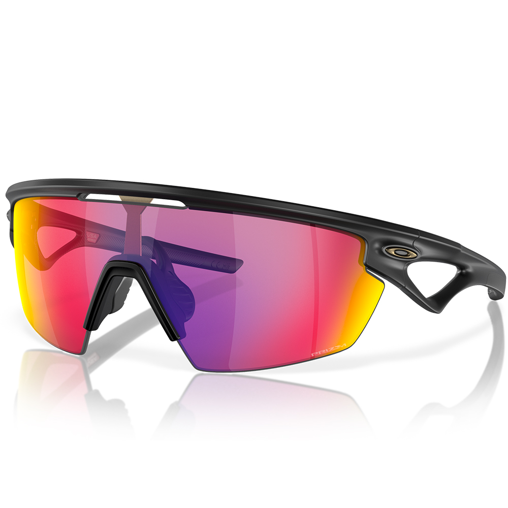 美品　Oakley SPHAERA　 PRISM　ブラックフレーム　ケース付き Óculos de Sol Sphaera Matte Black Prizm Road - Radical Place