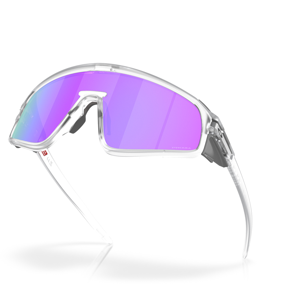 Óculos de Sol Latch Panel Matte Clear Prizm Violet - Radical Place
