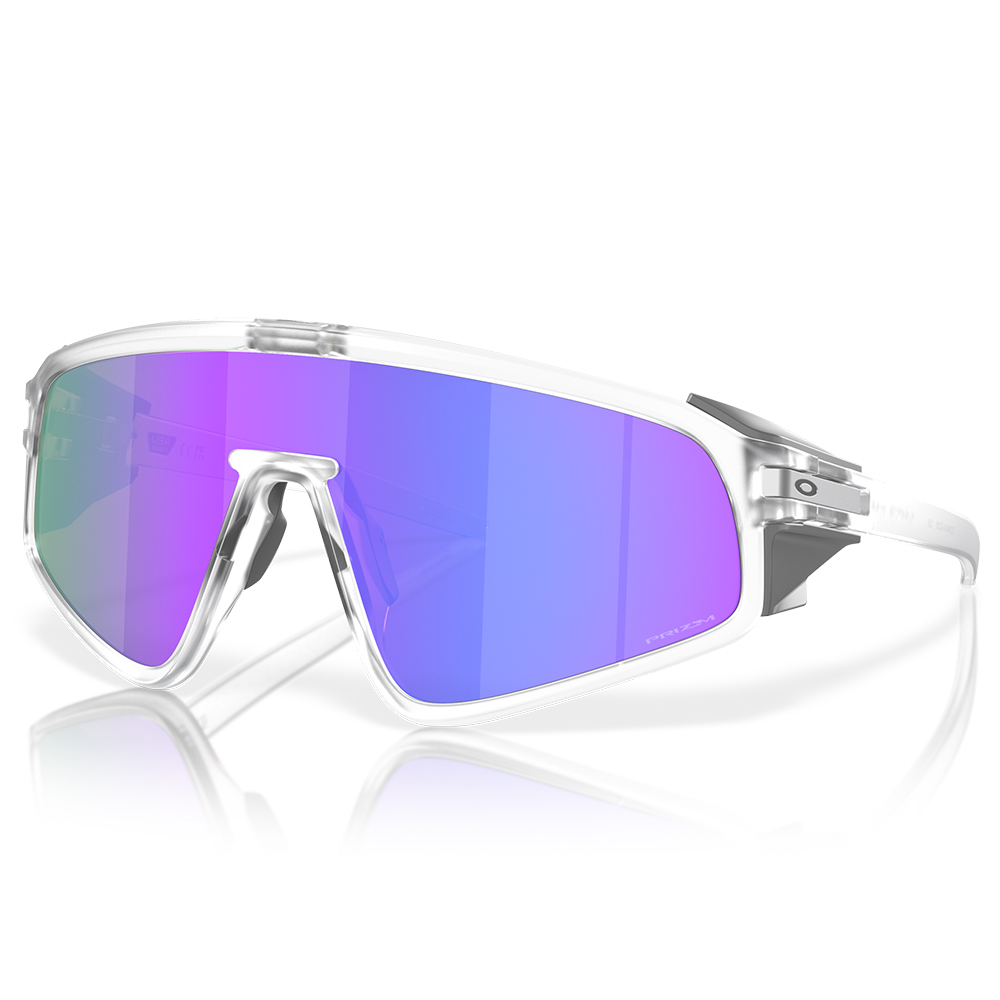 Óculos de Sol Latch Panel Matte Clear Prizm Violet - Radical Place