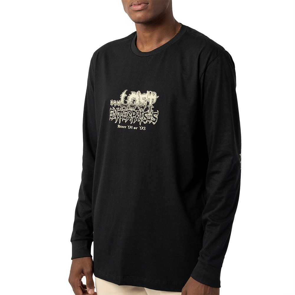 Camiseta Lost Manga Longa Lost Spider WT24 Masculina Preto