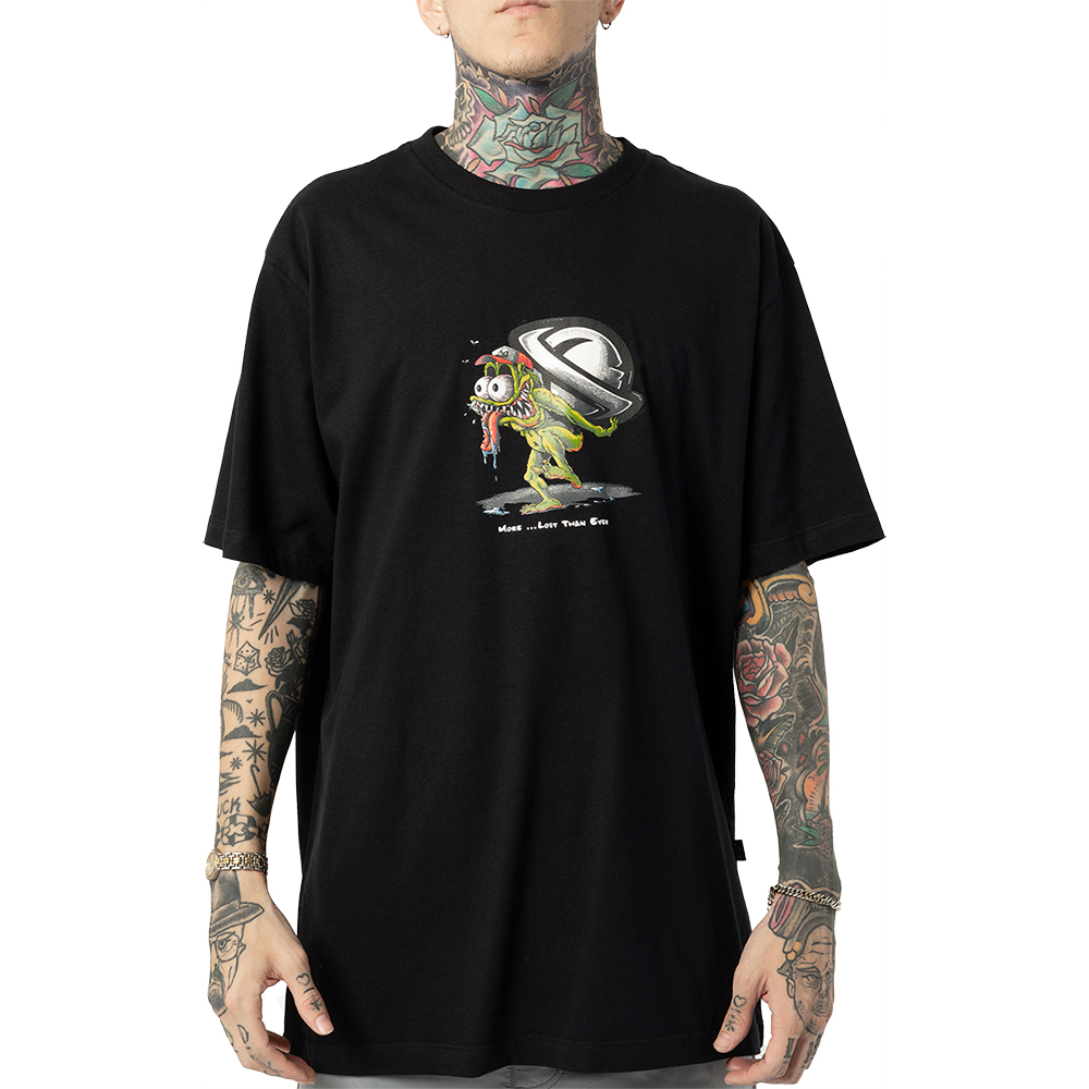 Camiseta Lost Monster WT24 Masculina Preto - Radical Place - Loja