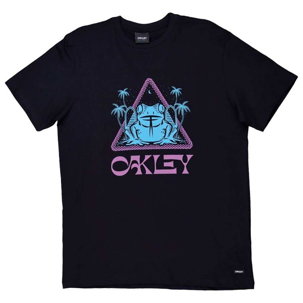 Camiseta Oakley Psy Frog Triangle Print WT24 Blackout - Radical