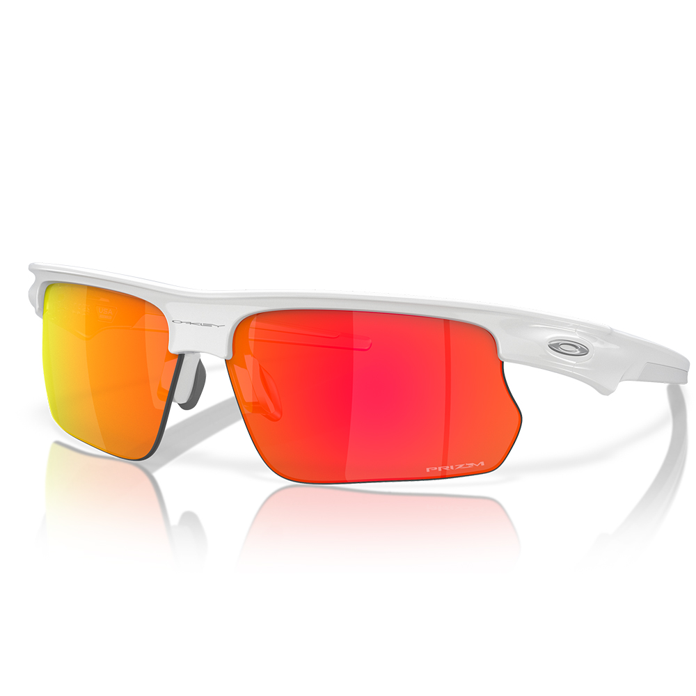 Óculos de Sol Oakley BiSphaera Polished White Prizm Ruby - Radical