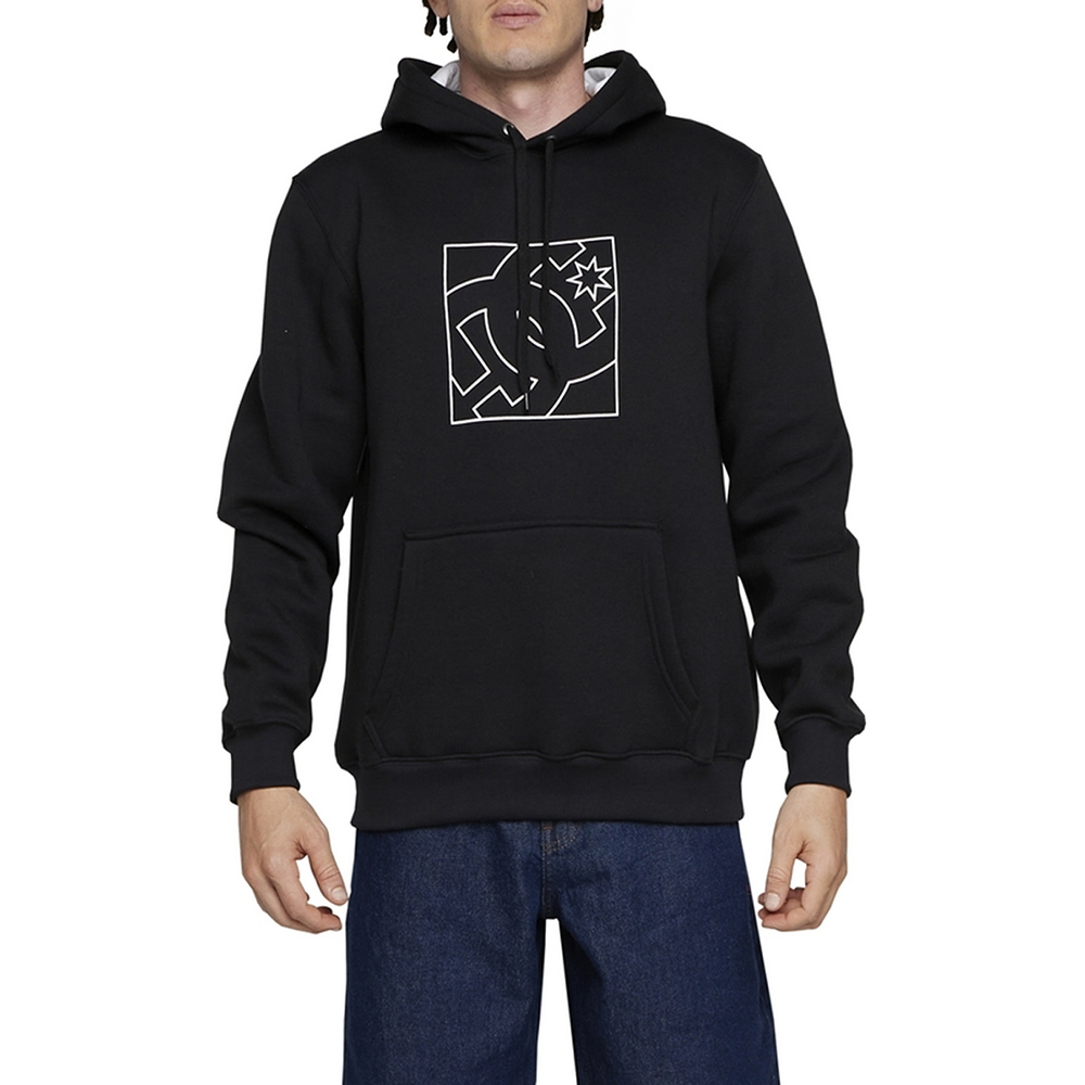 dry♡ Moletom DC Shoes Canguru FB Outline 305G WT24 Preto - Radical