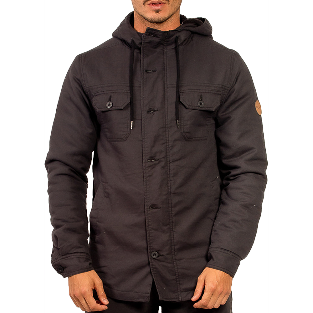 Jaqueta Rip Curl Gibbos Jacket WT24 Masculina Washed Black