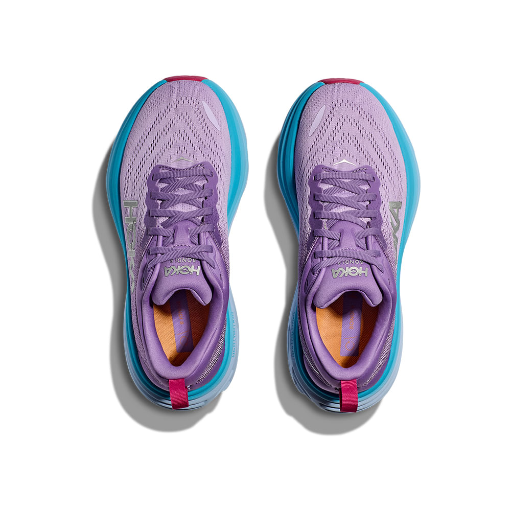 Tênis Hoka Bondi 8 Feminino LilásAzul - Radical Place - Loja