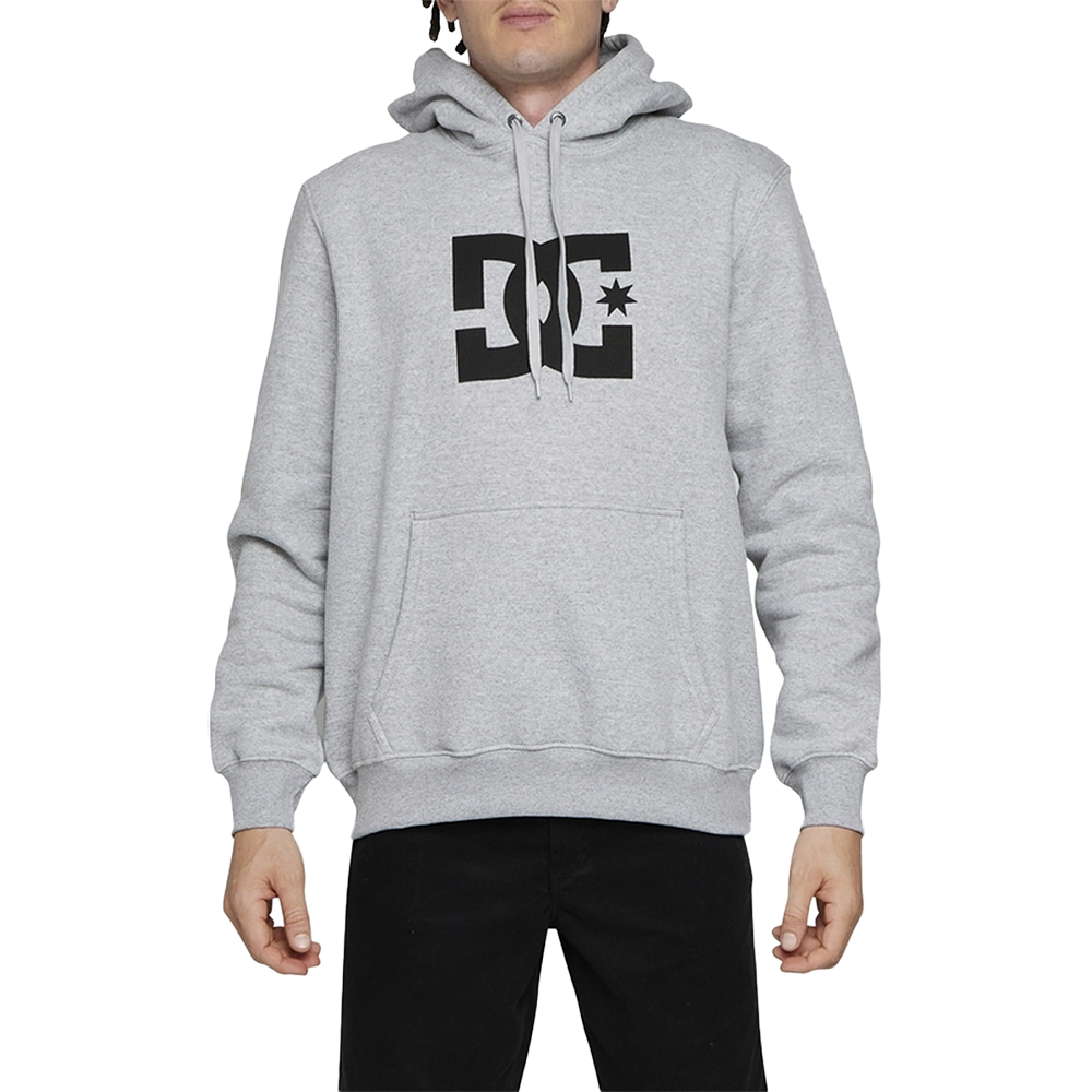 Moletom DC Shoes Canguru DC Star 280G WT24 Cinza Mescla - Radical