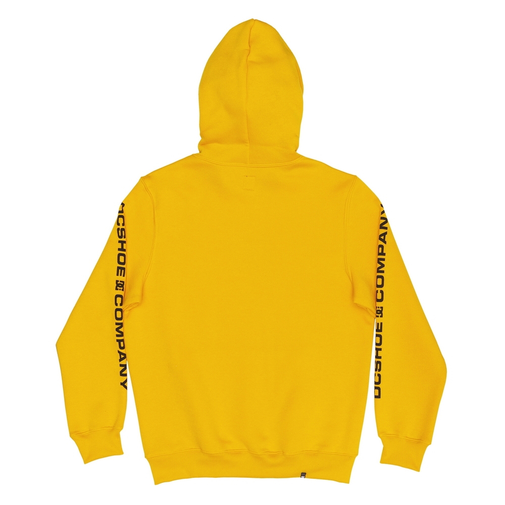 Moletom Masculino OHOO Manga Curta Com Capuz | Slim Fit | Amarelo Tamanho P