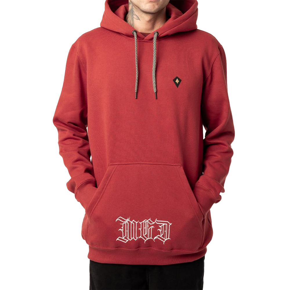 Moletom MCD Canguru Santa MCD WT24 Masculino Vinho Dragon