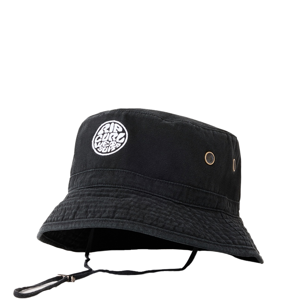 Chapéu Rip Curl Wetty Icon Bucket Hat SM25 Black - Radical Place
