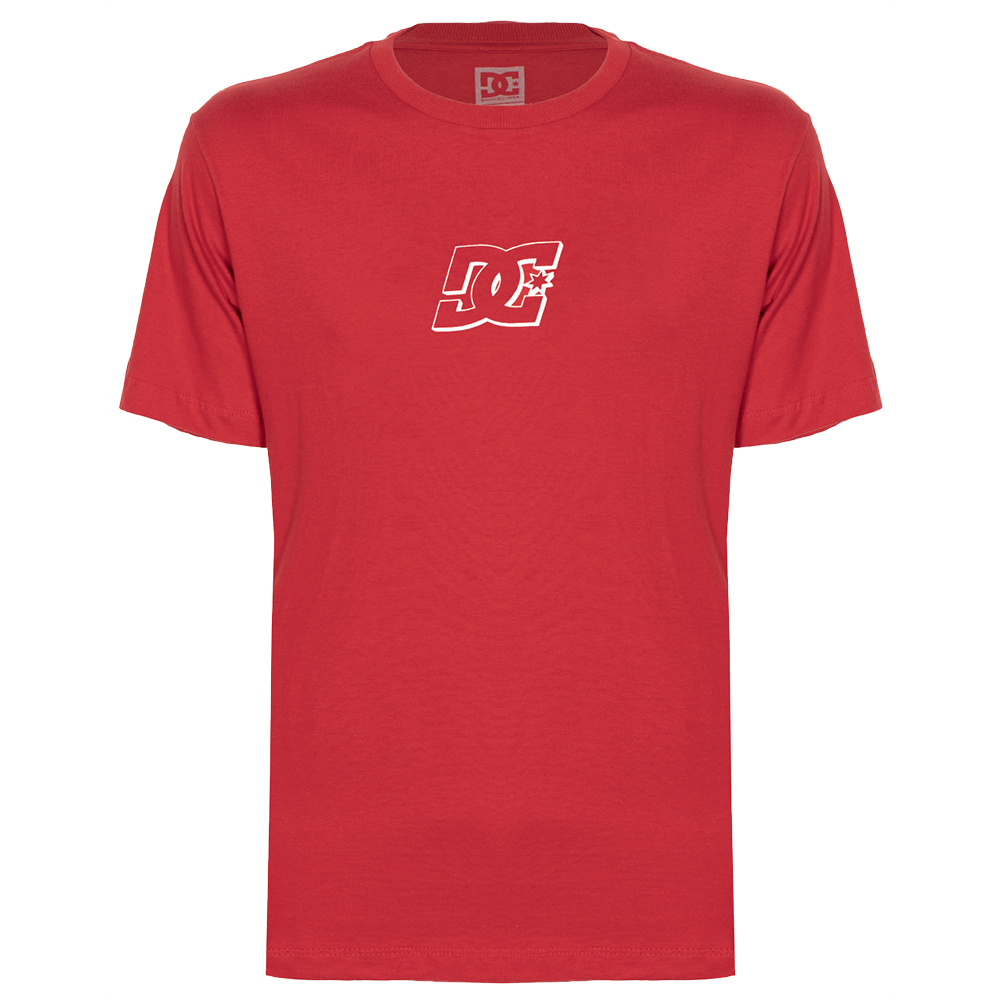 Camiseta DC Shoes Hampden SM25 Masculina Vermelho - Radical Place