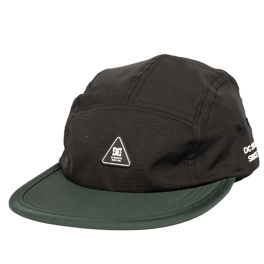 Boné DC Shoes Aba Reta Cantera SM25 PretoVerde Escuro
