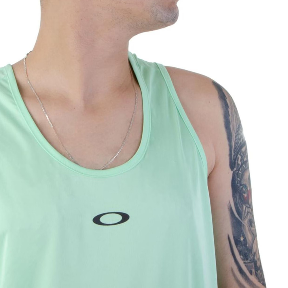 Regata Oakley TRN Mesh Tank SM25 Masculina Fresh Mint - Radical