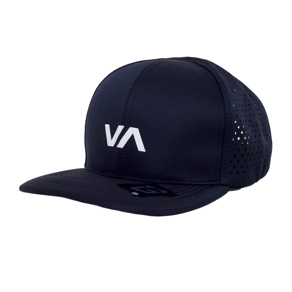 Boné RVCA Aba Curva Vent Cap Stapback SM25 Preto - Radical Place