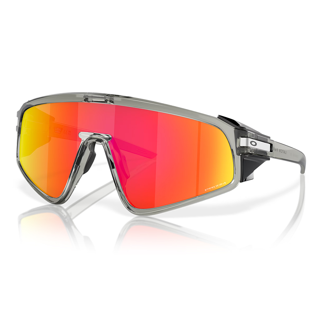 Óculos de Sol Oakley Latch Panel Grey Ink Prizm Ruby - Radical