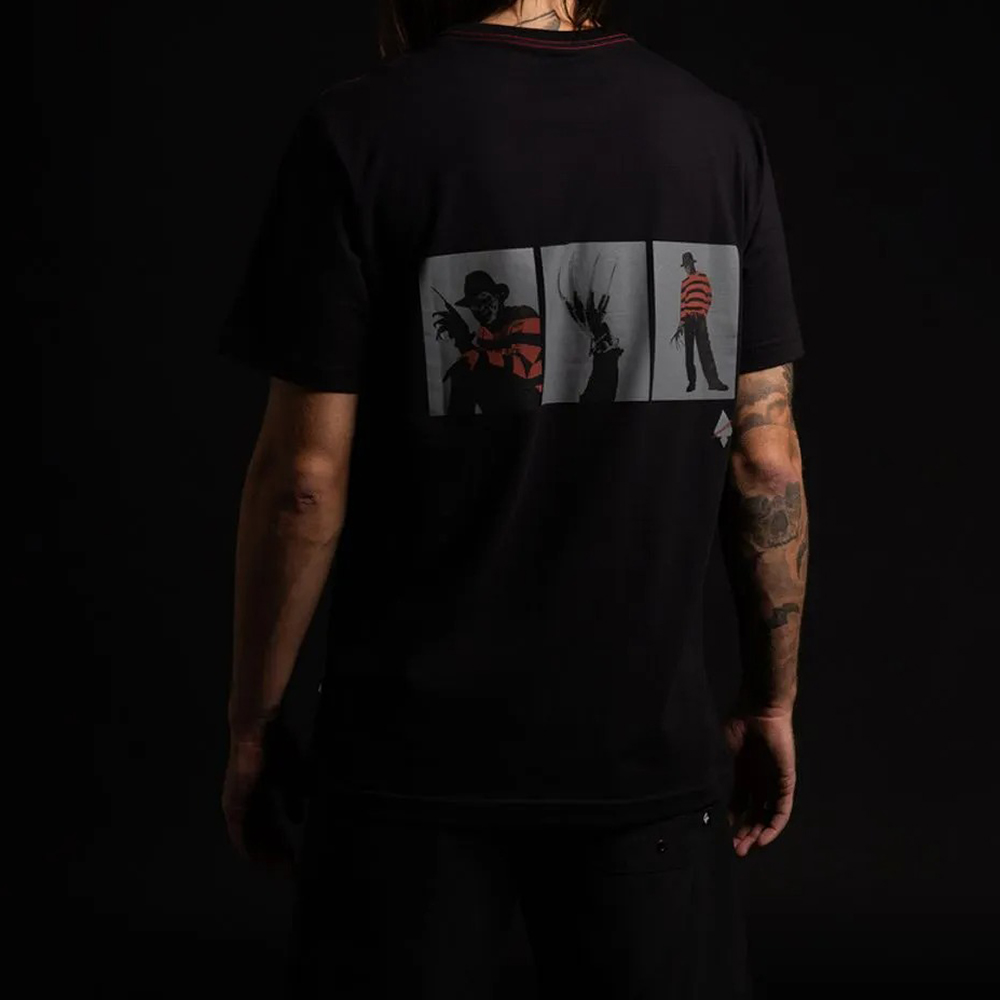 Camiseta MCD Freddy Krueger SM25 Masculina Preto - Radical Place