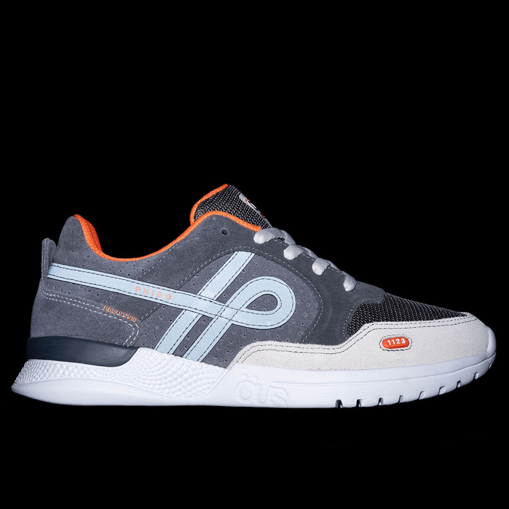 Tênis OUS Phibo 1123 Chumbo Reflex Laranja Essencial - Radical