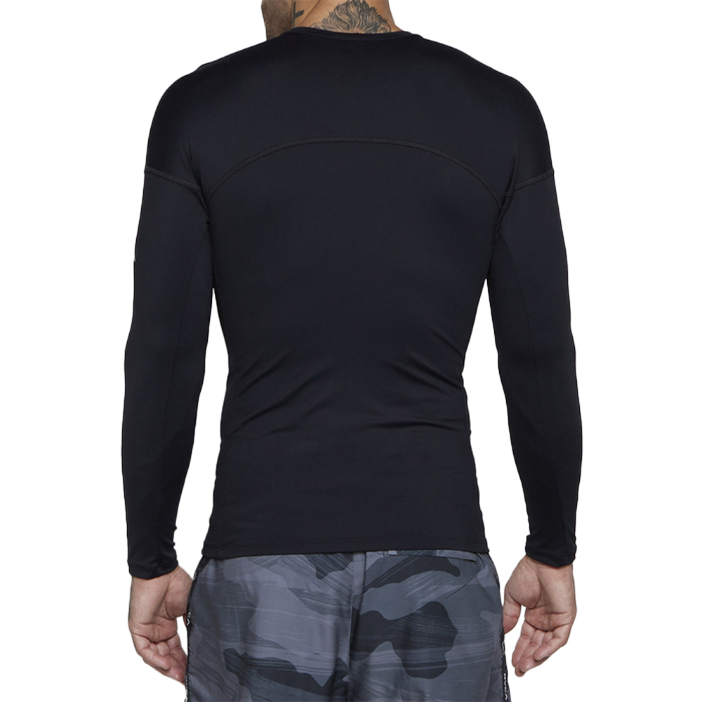 Camiseta RVCA Surf ML All Brand SM25 Masculina Preto - Radical