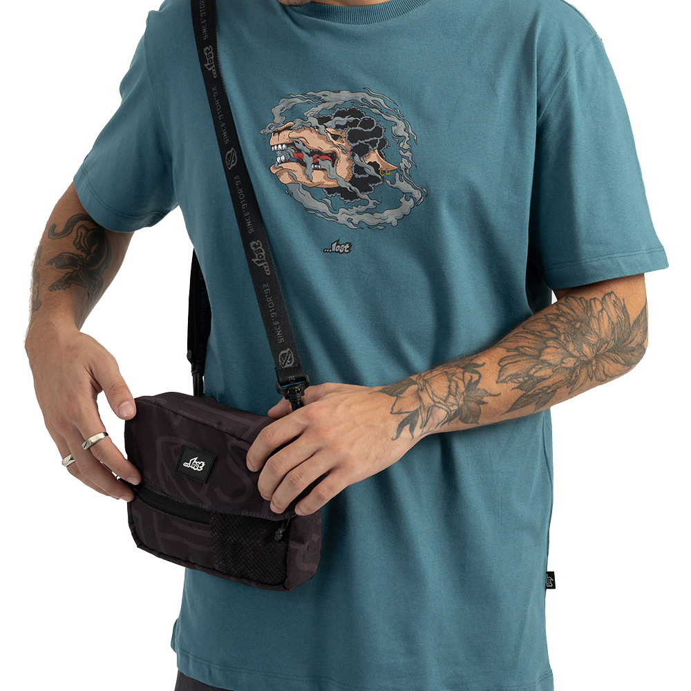 Shoulder Bag Lost Branding SM25 Chumbo - Radical Place - Loja