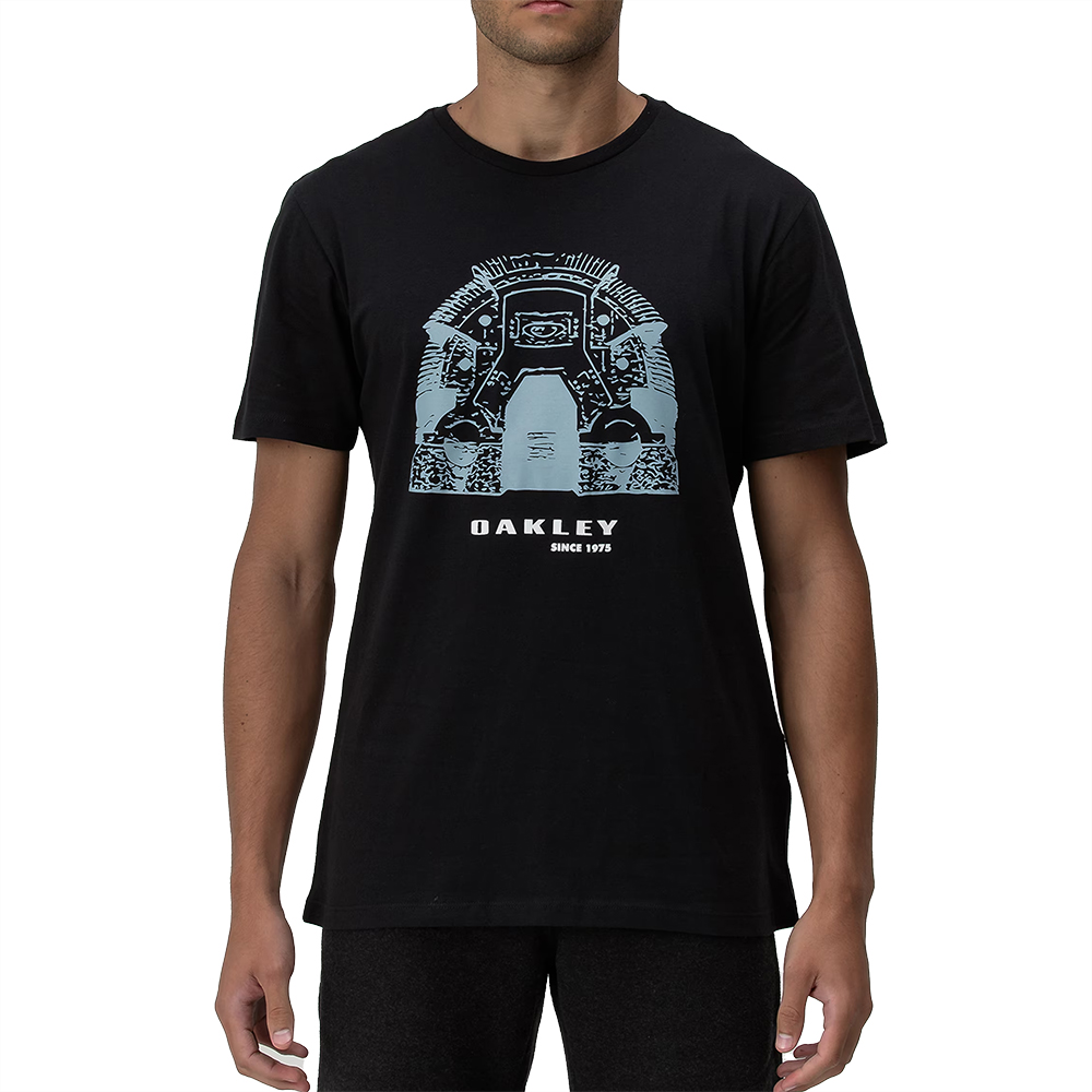 Camiseta Oakley Bunker WT24 Masculina Jet Black - Radical Place