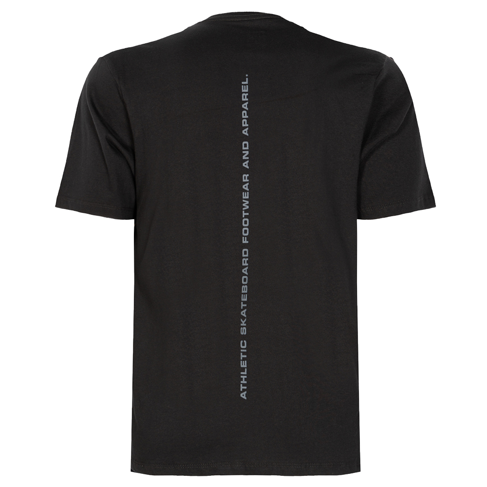 Camiseta DC Shoes Back Stripe SM25 Masculina Preto - Radical Place