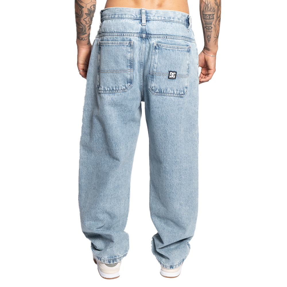 Calça DC Shoes Jeans Worker Oversize Blue Denim SM25 Azul