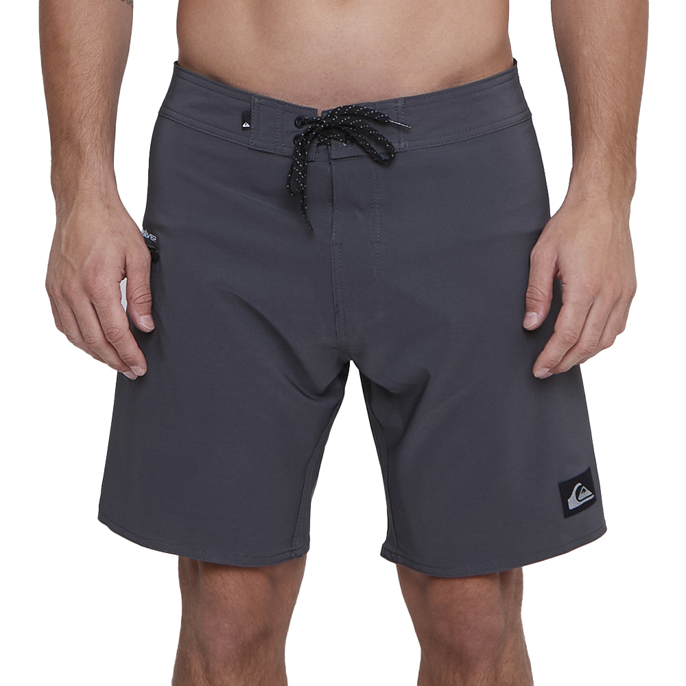 Bermuda Quiksilver Everyday Solid Fusion 18 SM25 Cinza - Radical