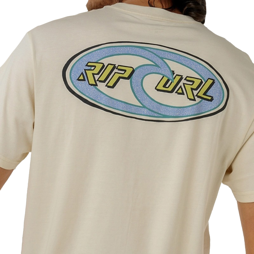 True Neutral Crew Soft Rules アヴァン・ヒップホップ Camiseta Rip Curl Rituals Oval WT25 Masculina Bone - Radical Place