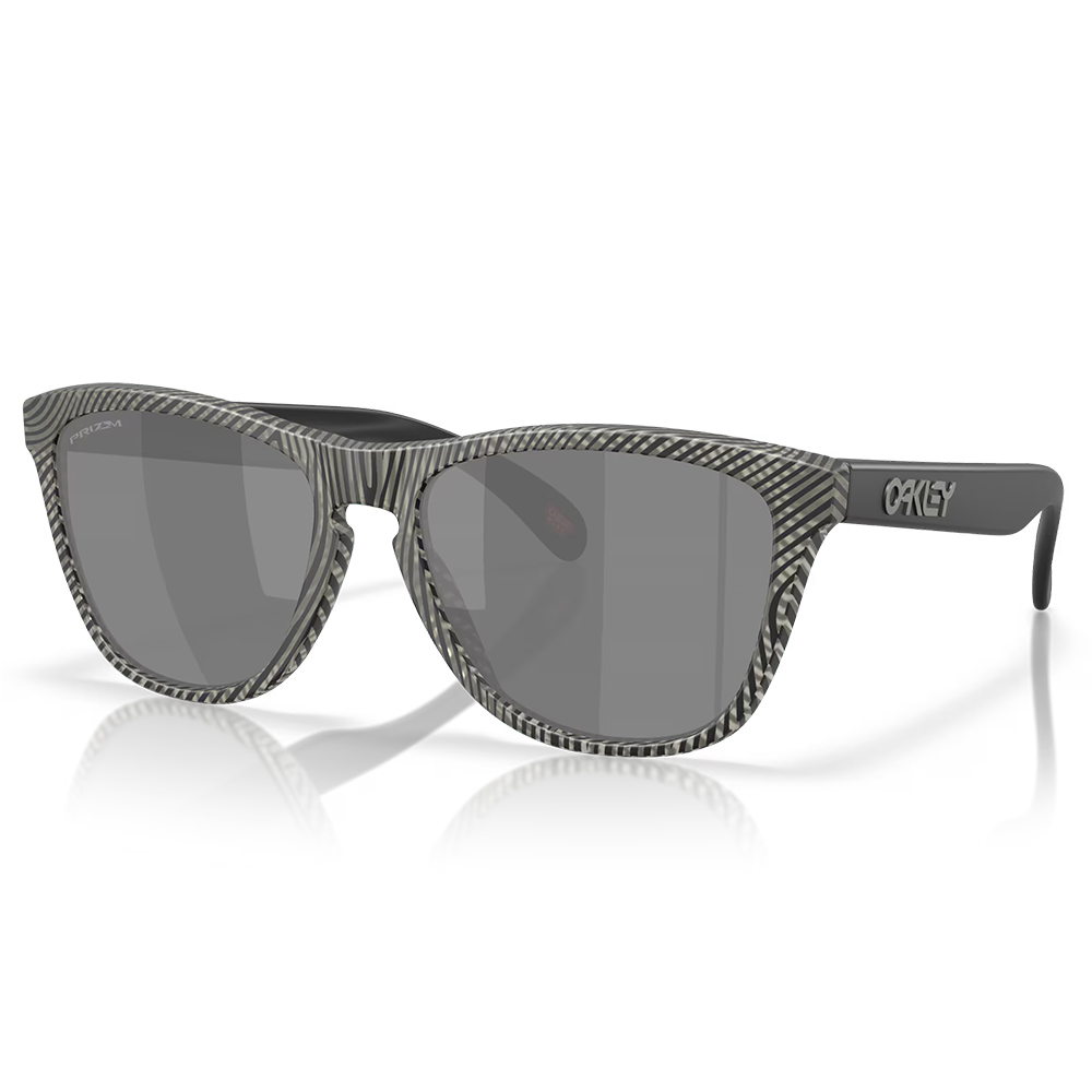 Óculos de Sol Oakley Frogskins Matte Grey Ink Fingerprint 55