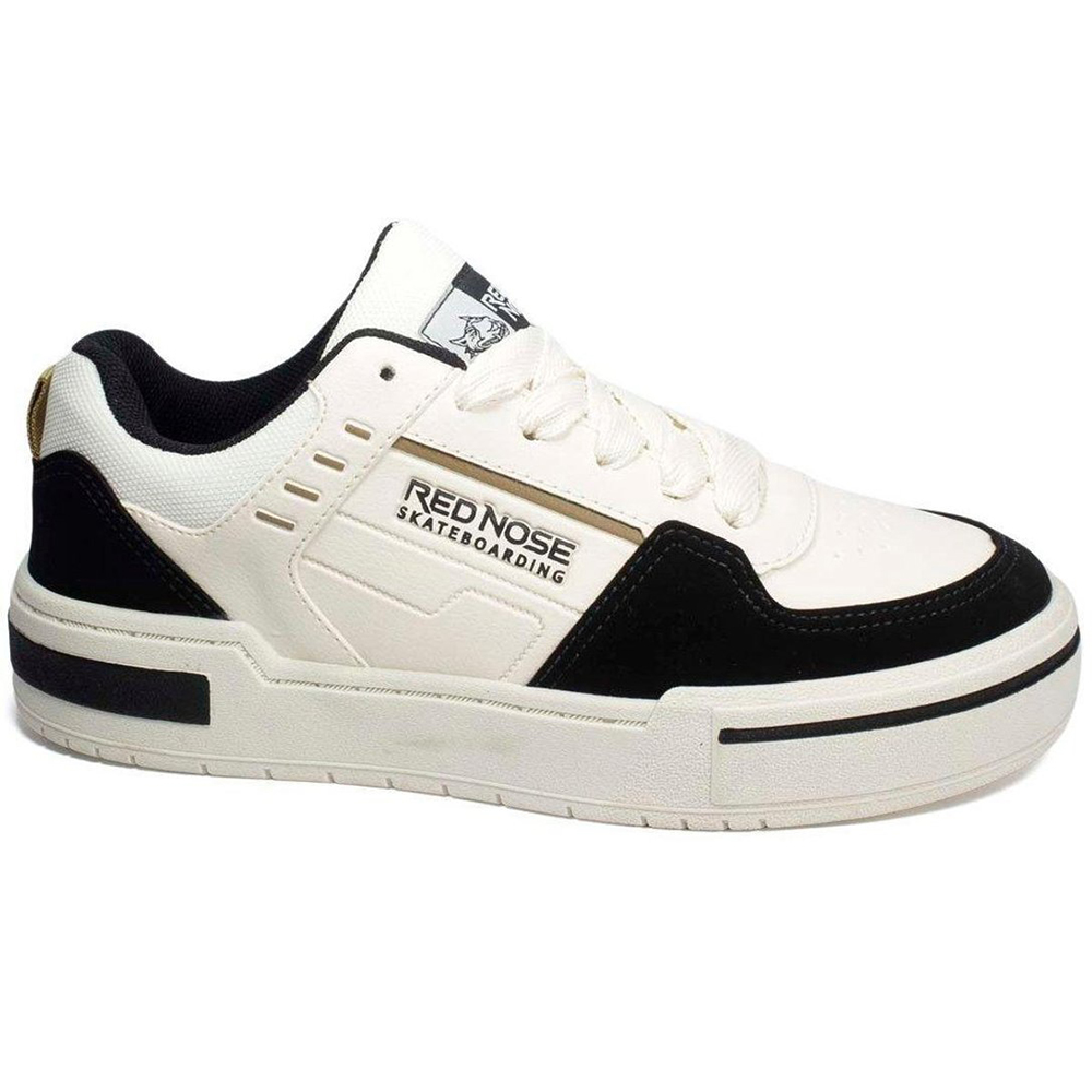 Tênis Red Nose Yaser Masculino Off WhitePreto - Radical Place