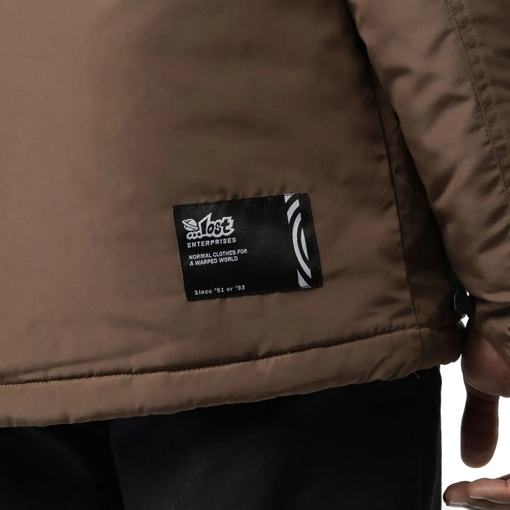 Jaqueta Lost Forrada Bomber WT25 Masculina Marrom Chocolate