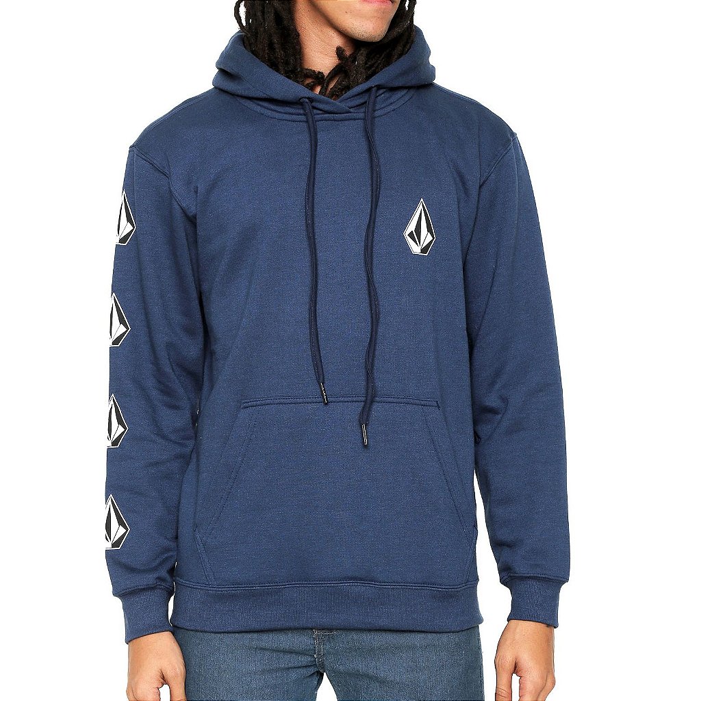 moletom volcom azul