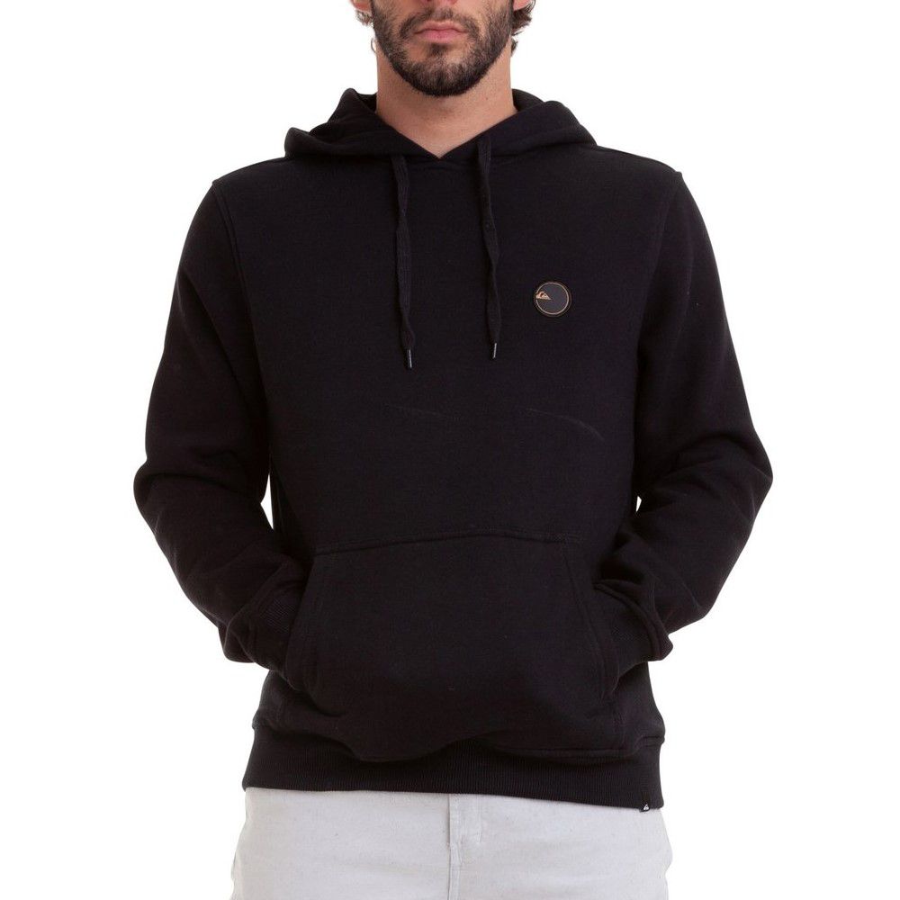 Moletom Quiksilver Basic Preto - Radical Place - Loja Virtual de Produtos Esportivos