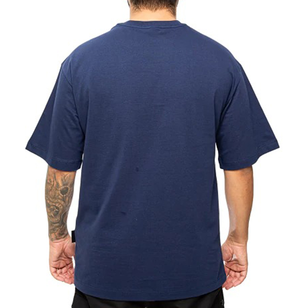 Camiseta Oakley Ellipse Flame SM26 Masculina Dark Blue - Radical
