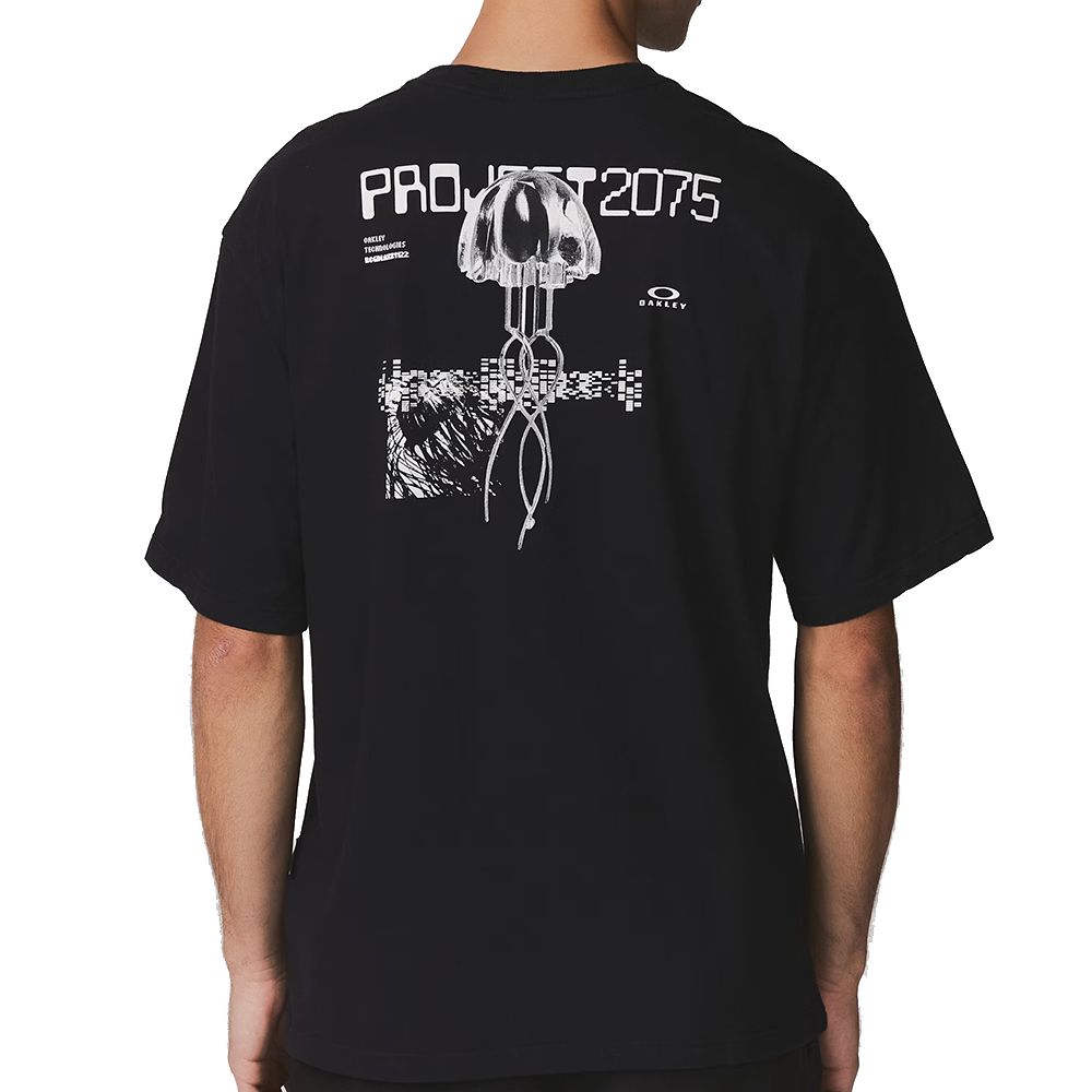 Camiseta Oakley 2075 Jellyfish SM26 Masculina Blackout - Radical
