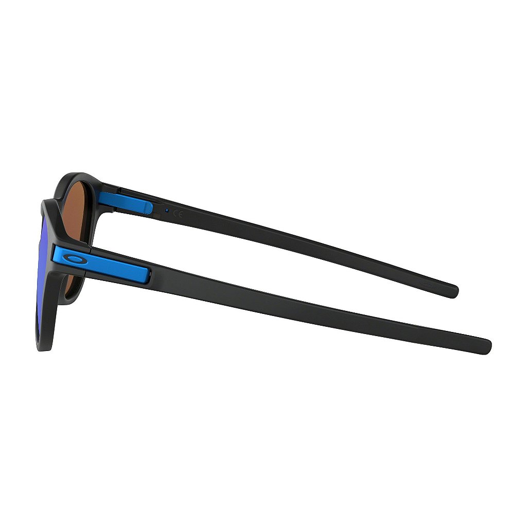 Óculos de Sol Oakley Latch Matte Black W/ Prizm Sapphire Óculos de Sol Oakley Latch Matte Black W/ Prizm Sapphire