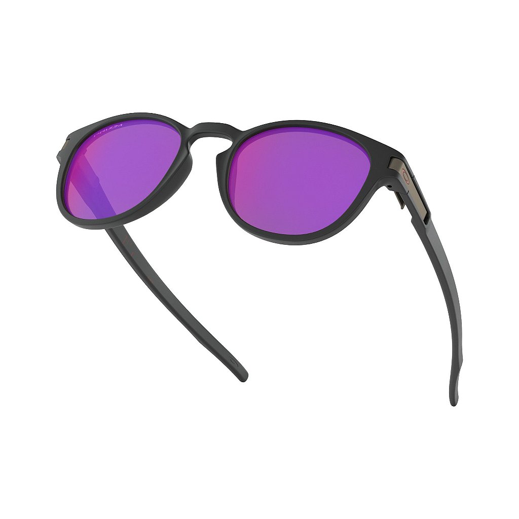 Óculos de Sol Oakley Latch Matte Black Translucent Red W Óculos de Sol Oakley Latch Matte Black Translucent Red W