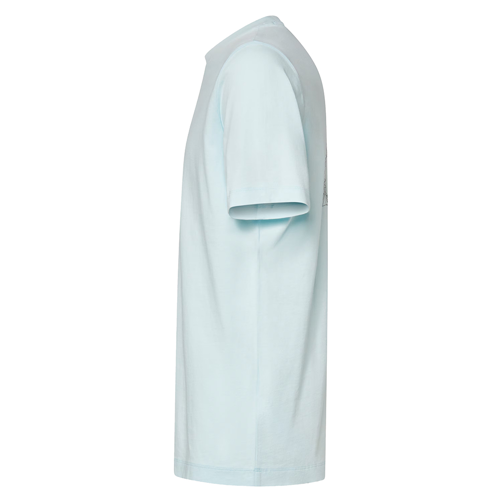 Camiseta Oakley Futurescape Frog WT26 Masculina Frost - Radical